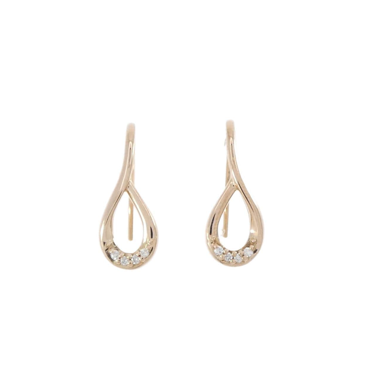 4゜C ダイヤモンド ピアス