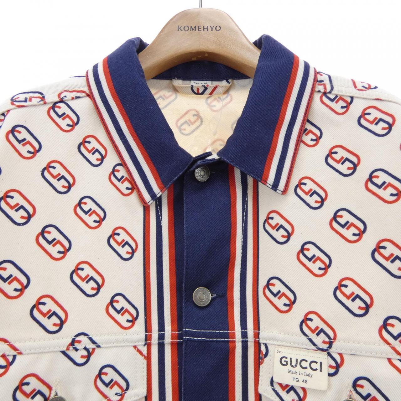 グッチ GUCCI インターロッキングG 548722-XDAQZ デニムジャケット