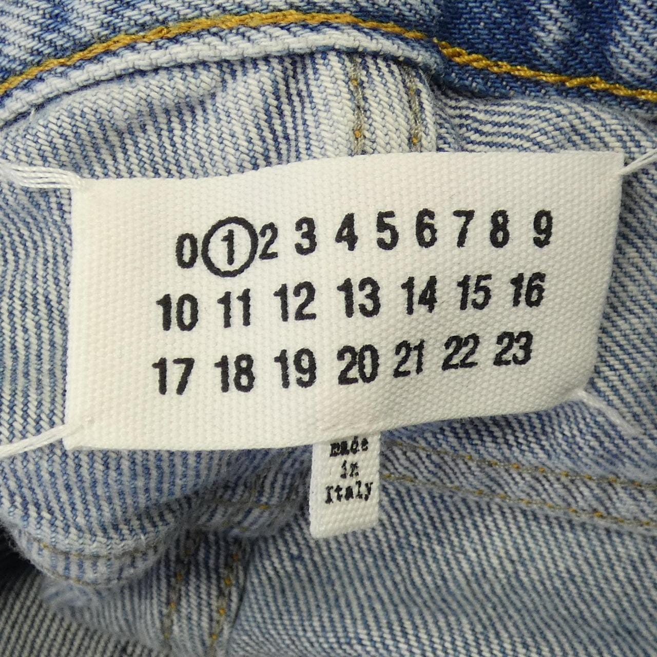 メゾンマルジェラ Maison Margiela ストレートジーンズ コントラストポケット S51LA0052 ジーンズ