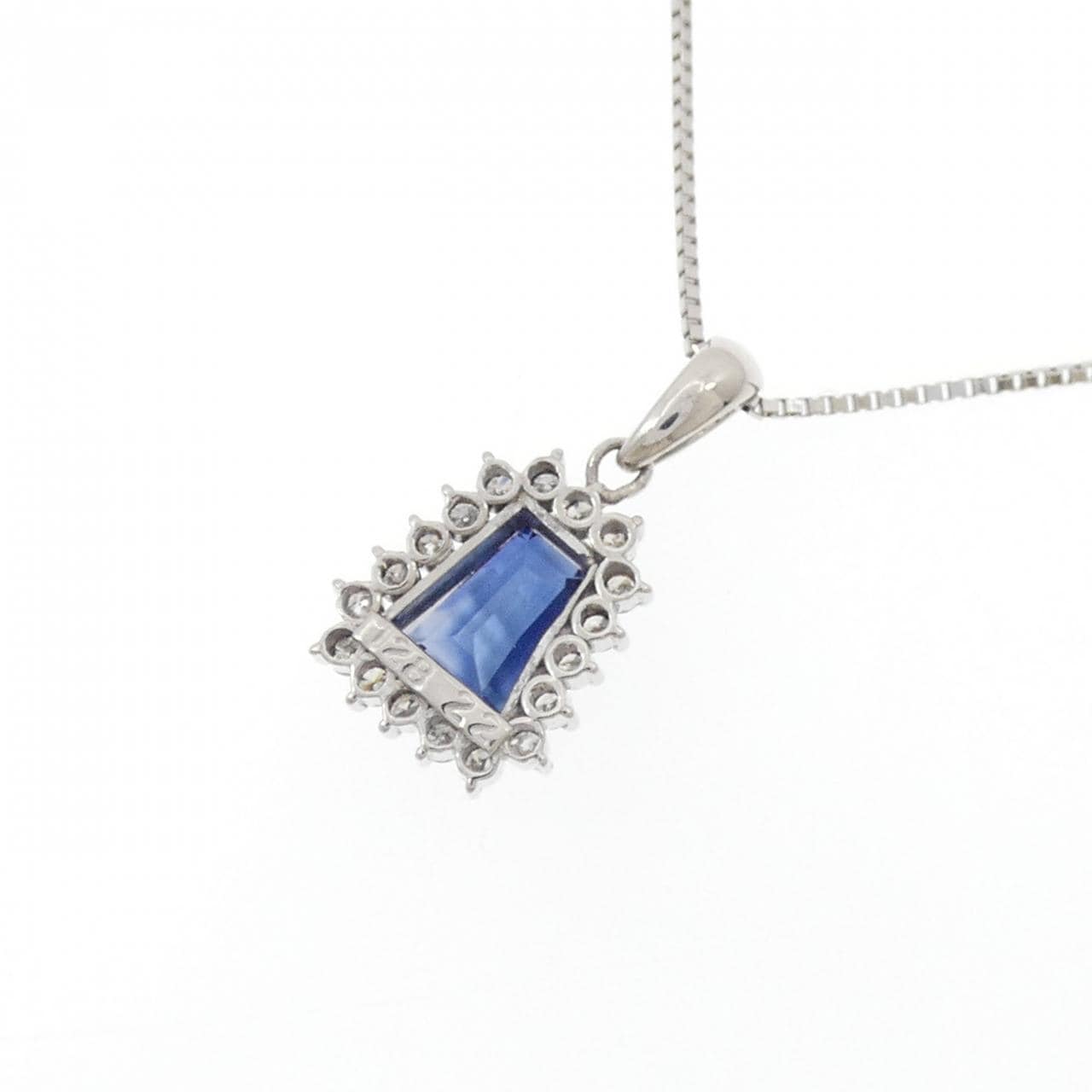 PT900/PT850 サファイヤ ネックレス 1.28CT
