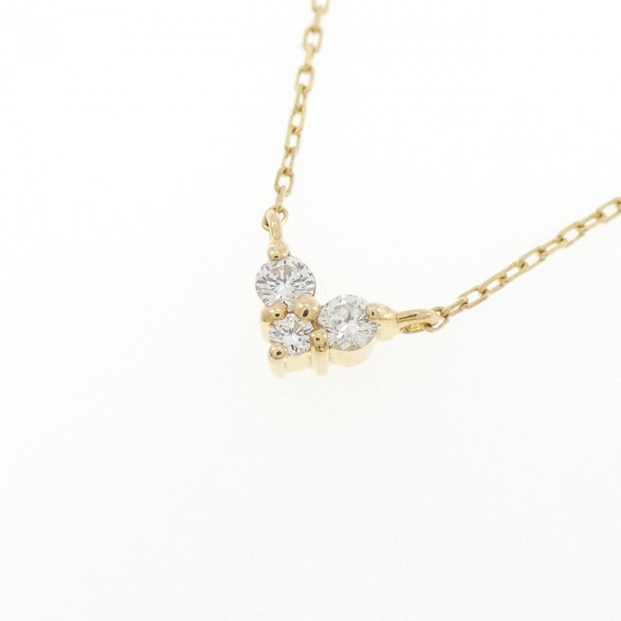 エテ ダイヤモンド ネックレス 0.07CT