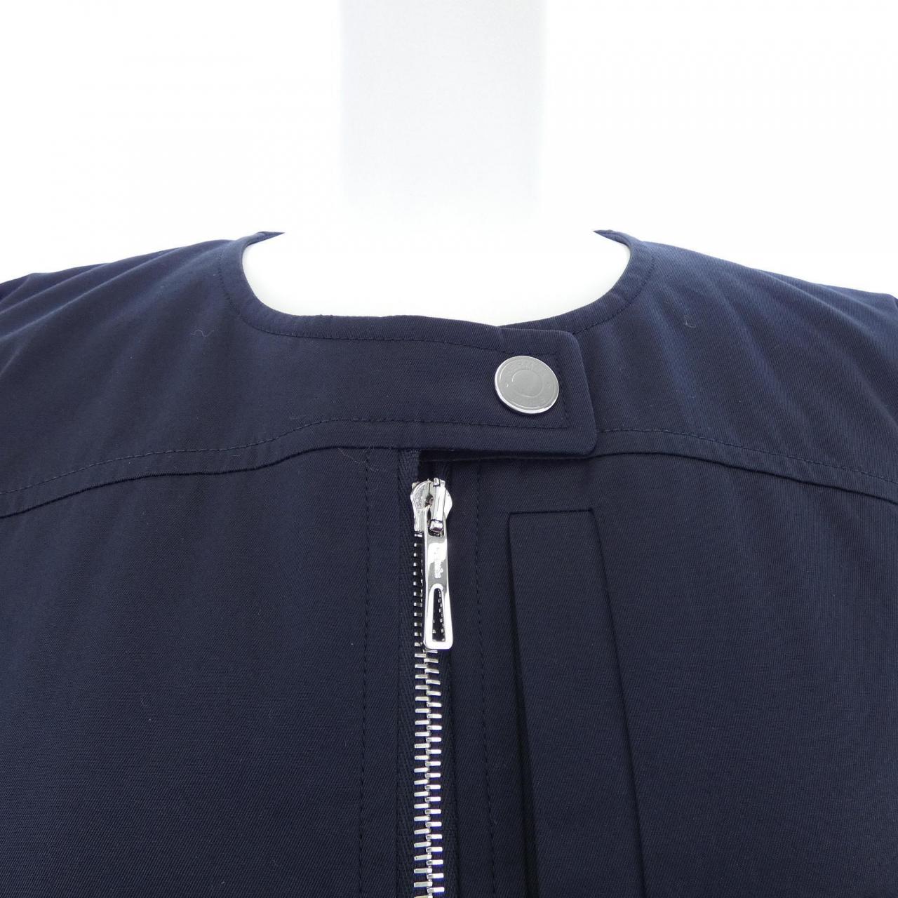 エルメス HERMES カルトゥッシュ クルードセル 6E0277DK ノーカラージャケット