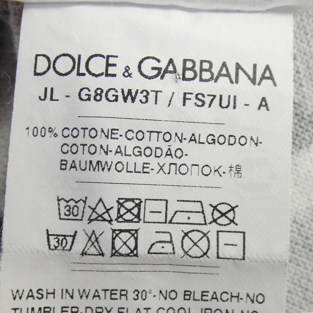 ドルチェアンドガッバーナ DOLCE&GABBANA G8GW3T/FS7UI ポロシャツ