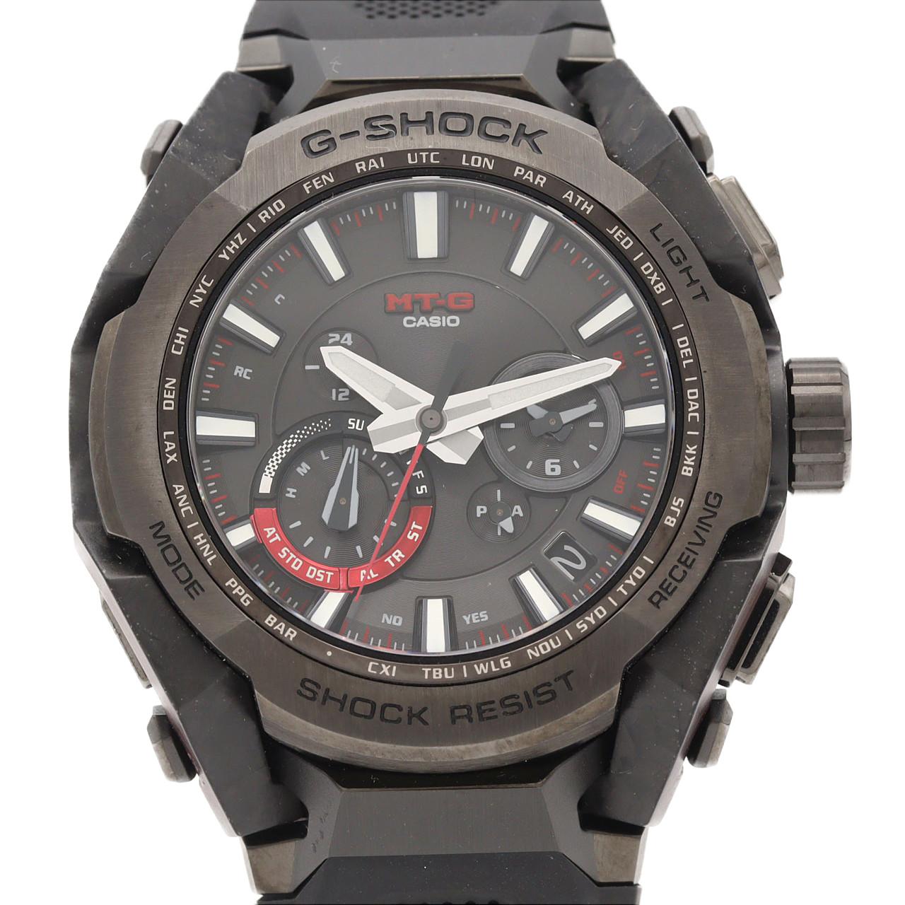 カシオ G-SHOCK･MT-G 電波時計 MTG-B4000B-1AJF その他 ソーラークォーツ