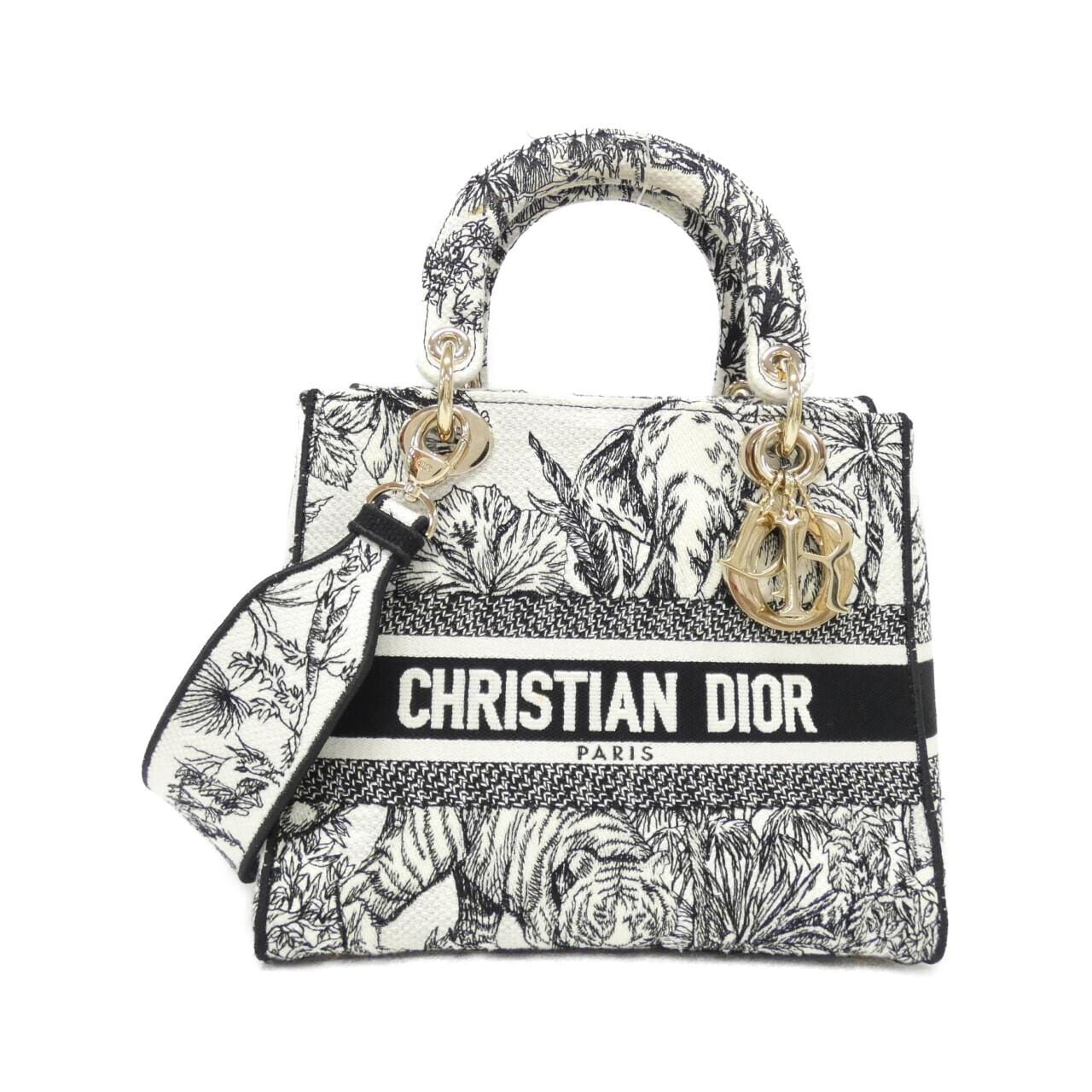 Christian DIOR Lady D-Light 中号 M0565OEUP 包