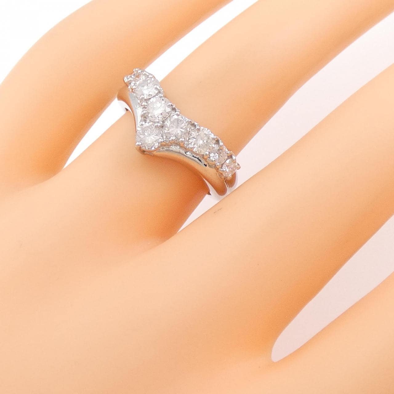 PT ダイヤモンド リング 1.08CT