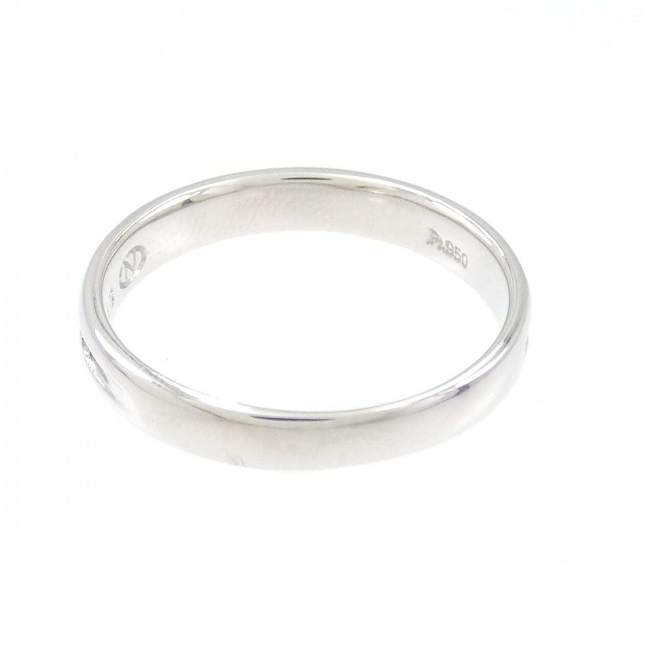 PT950 ダイヤモンド リング 0.13CT