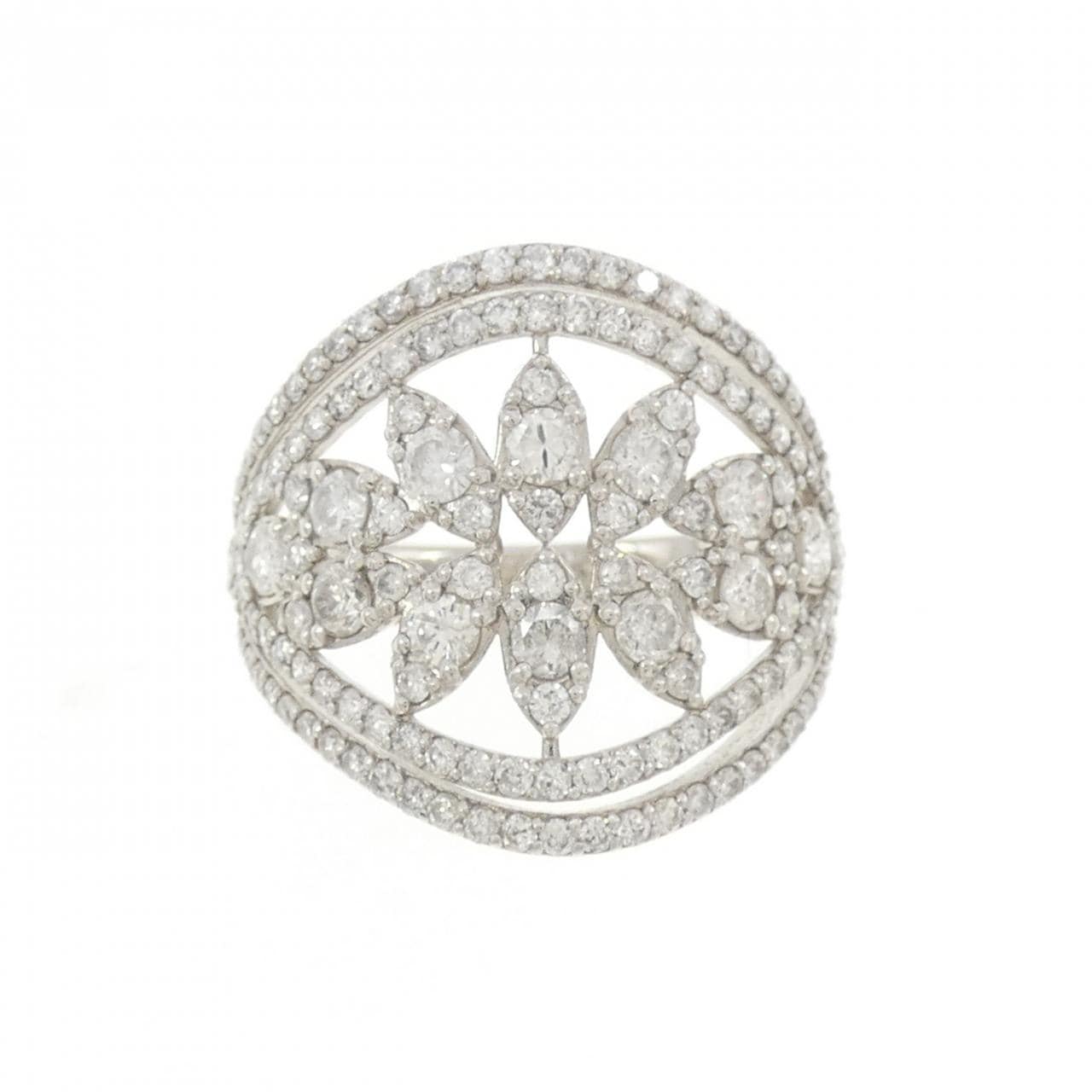 PT900 ダイヤモンド リング 2.00CT