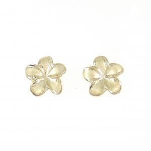 14KYG フラワー ピアス