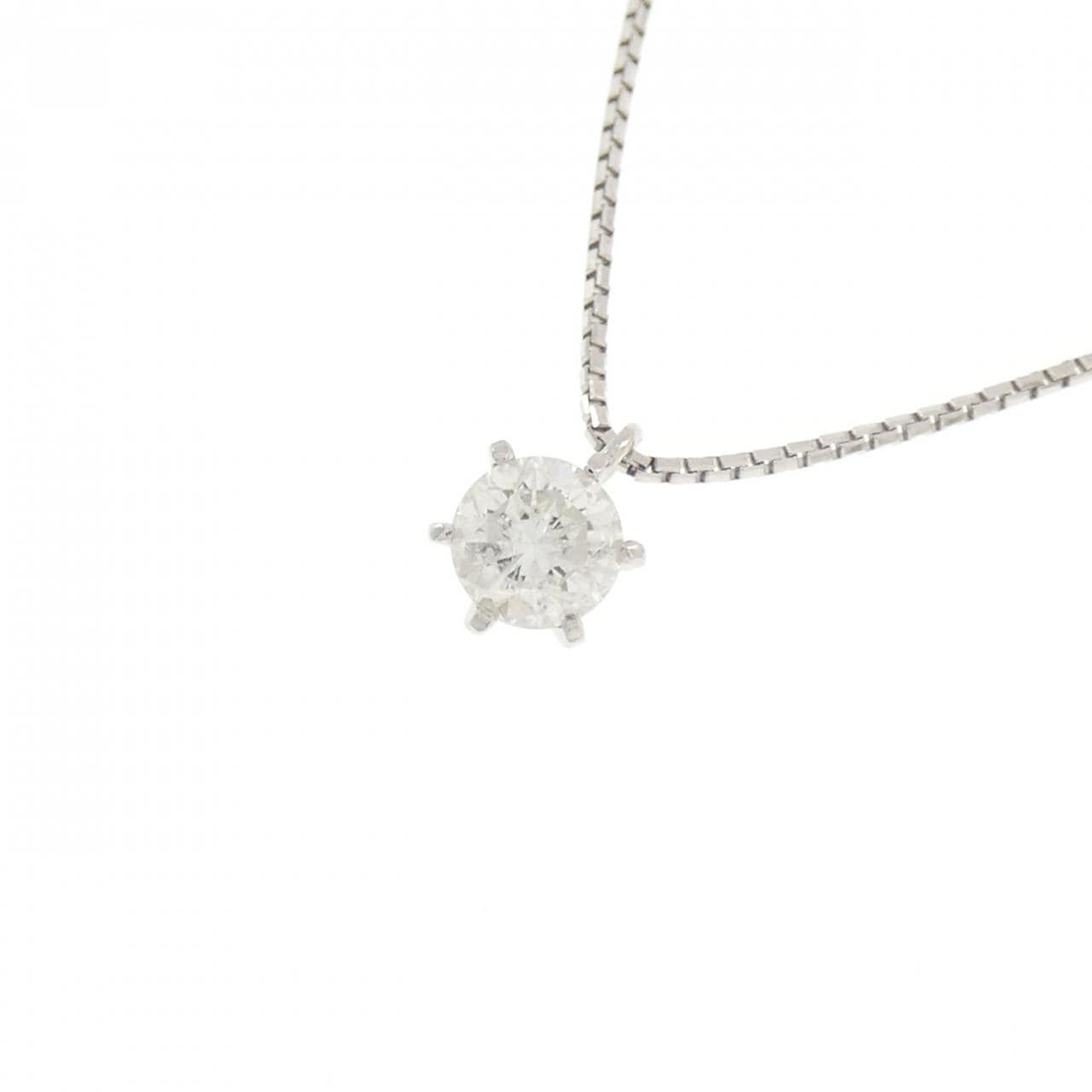 PT900/PT850 ダイヤモンド ネックレス 0.33CT