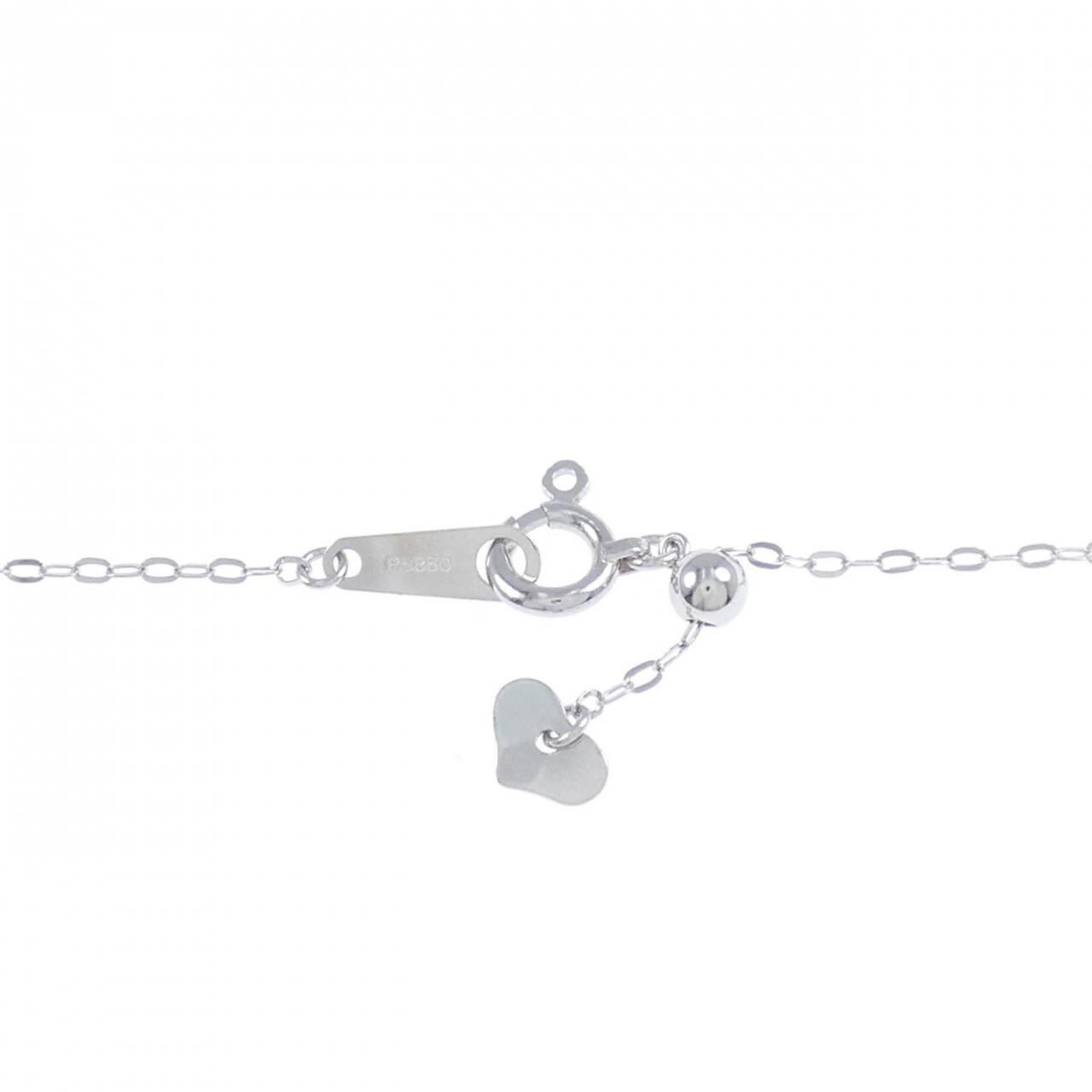 【新品】PT900/PT850 ダイヤモンド ネックレス 0.30CT