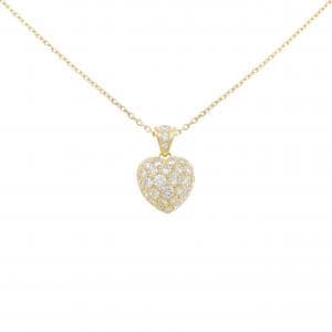 K18YG ハート ダイヤモンド ネックレス 1.50CT
