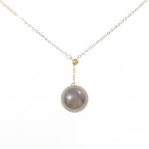 750YG 黒蝶パール ネックレス 11mm