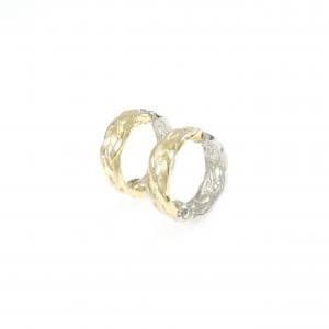 K18YG/PT900 イヤリング