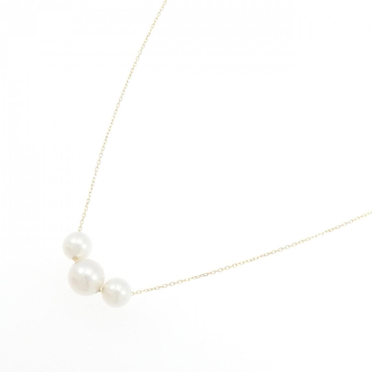 K18YG アコヤパール ネックレス