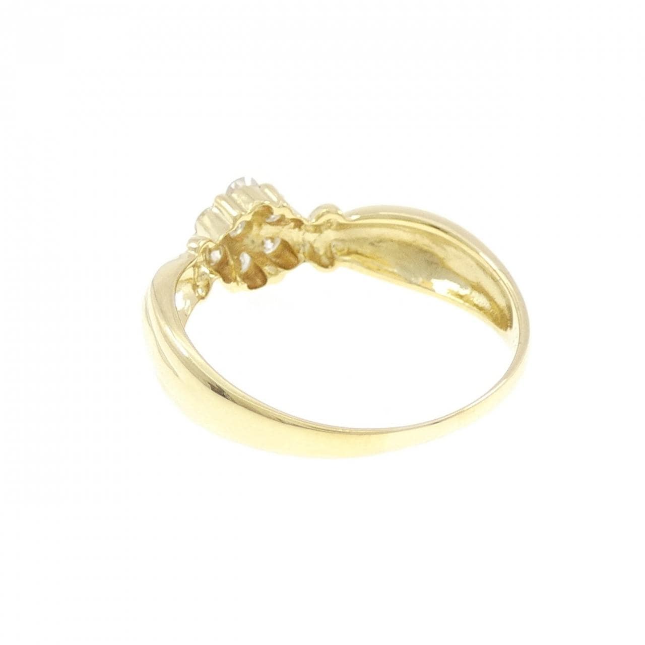 K18YG ダイヤモンド リング 0.23CT