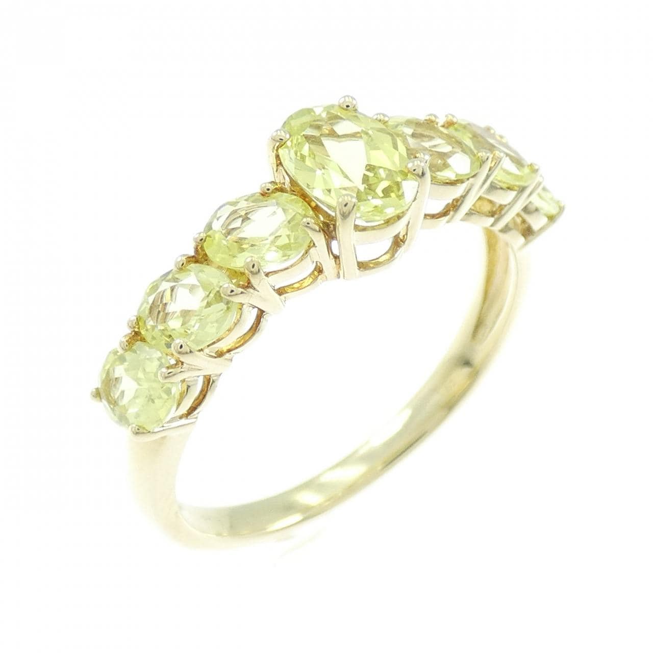 ジーエスティービー クリソベリル リング 1.65CT