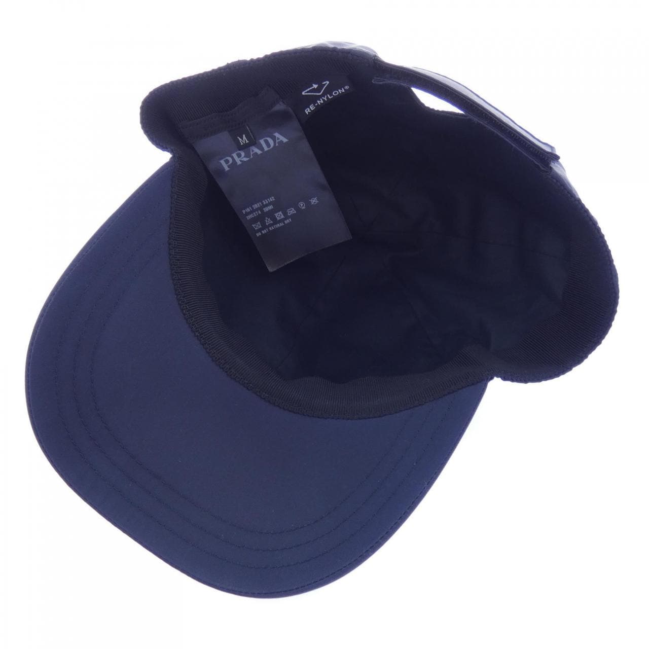 プラダ PRADA トライアングルロゴ ベースボールキャップ 2HC274 2DMI キャップ