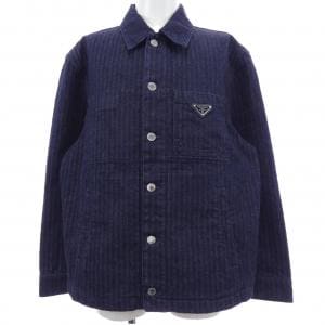 プラダ PRADA トライアングルロゴ GEB254 SOOO 16HD デニムジャケット