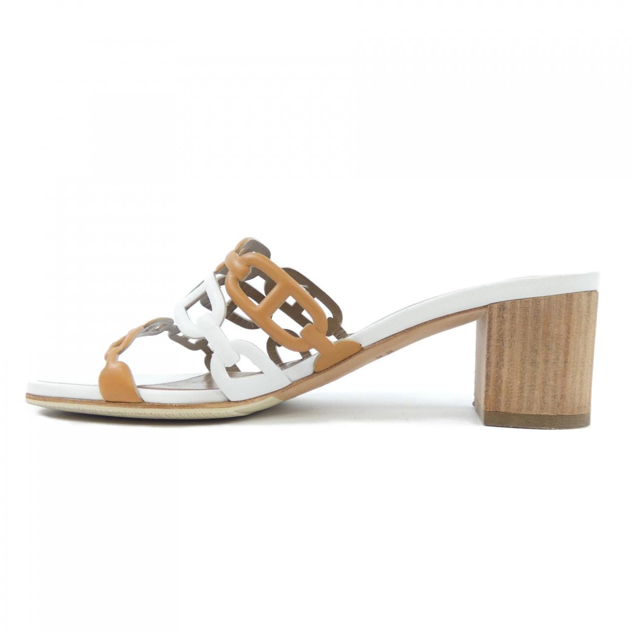 エルメス HERMES タンデム TANDEM シェーヌダンクル 191108Z サンダル