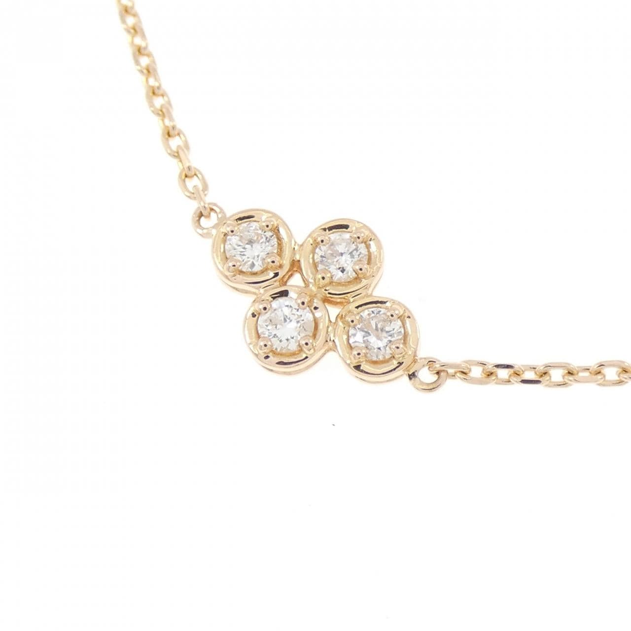 K18PG ダイヤモンド ネックレス 1.00CT