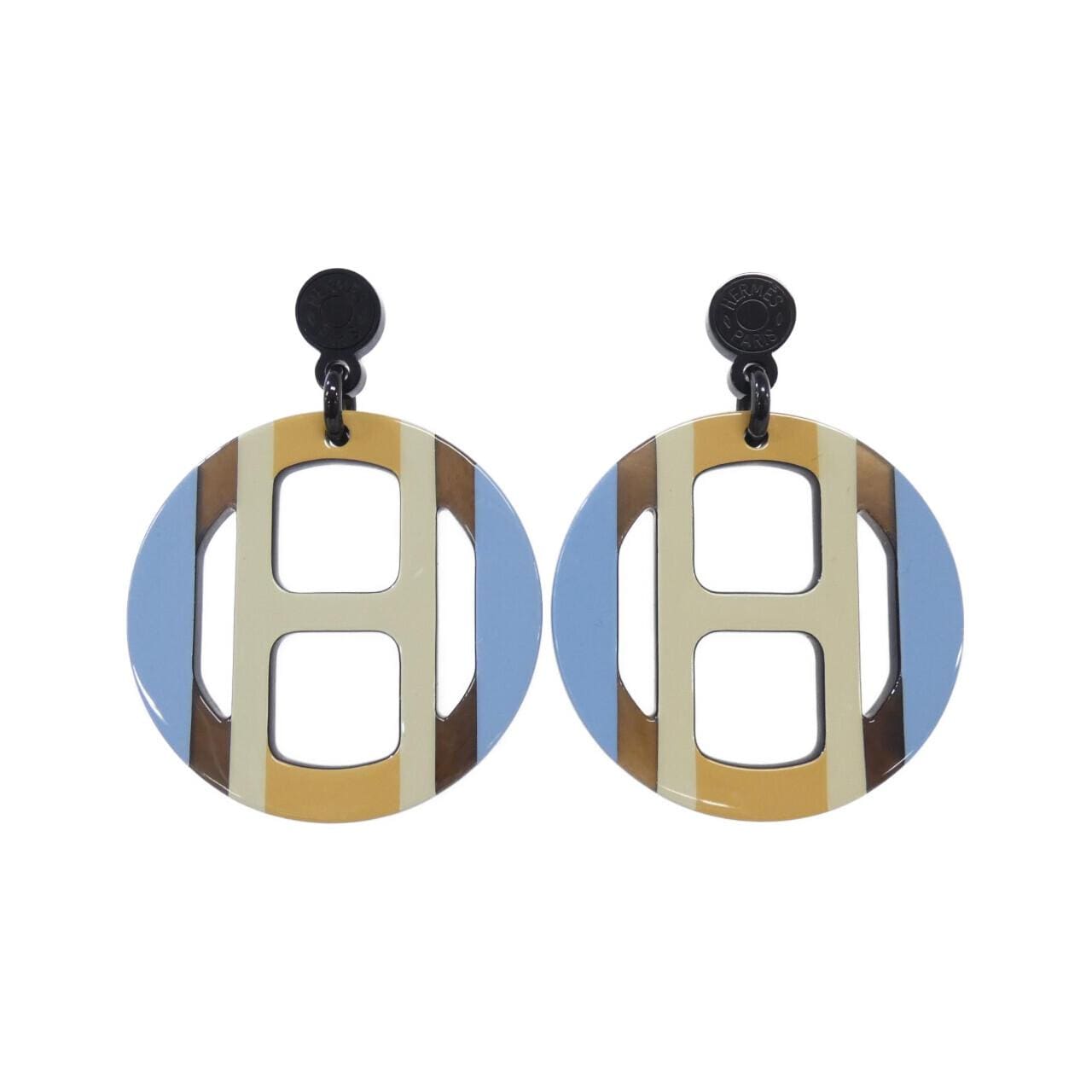 HERMES H Equipe 057086FL earrings