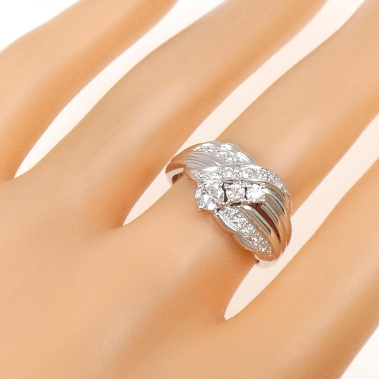 PT900 ダイヤモンド リング 0.48CT