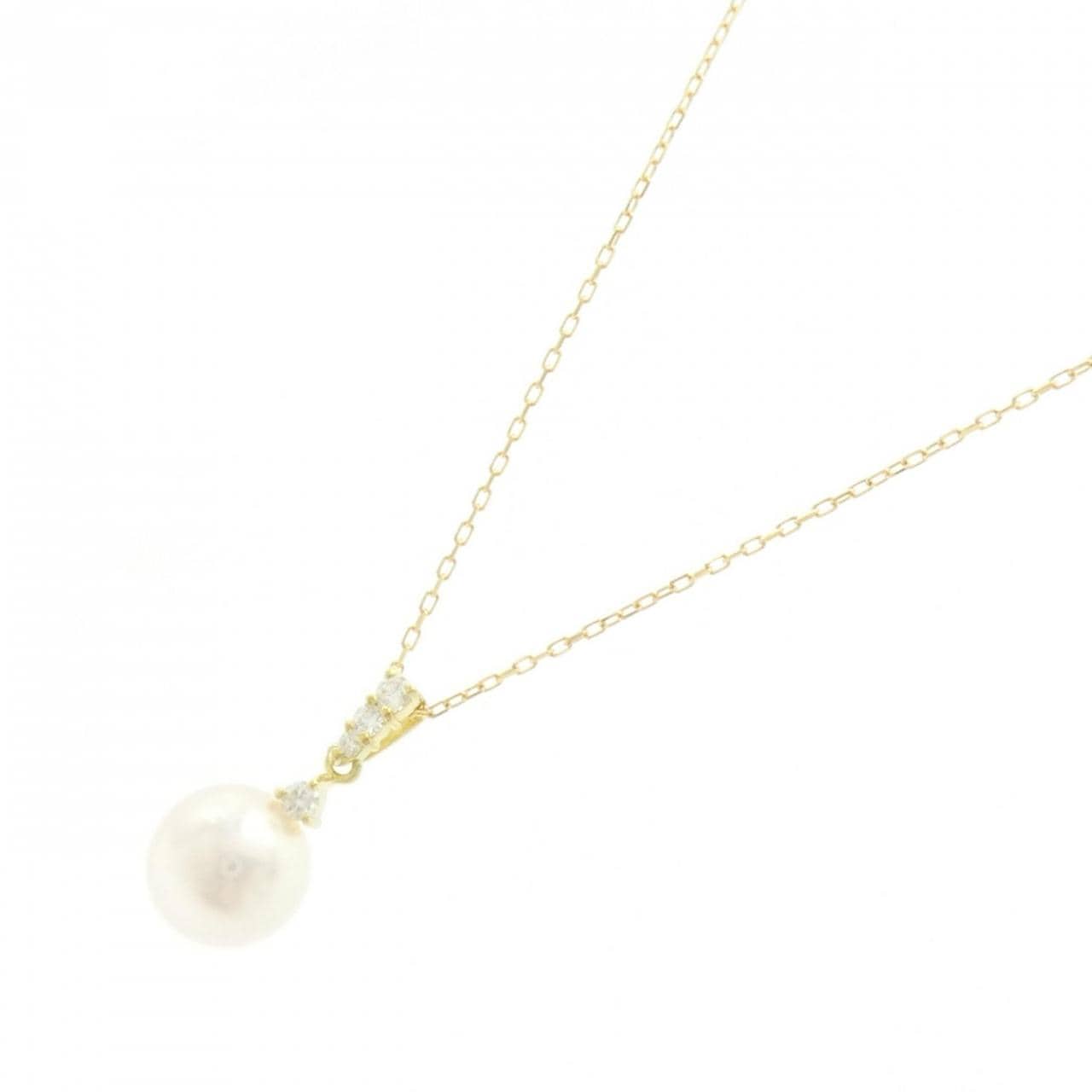 K18YG アコヤパール ネックレス 8.4mm