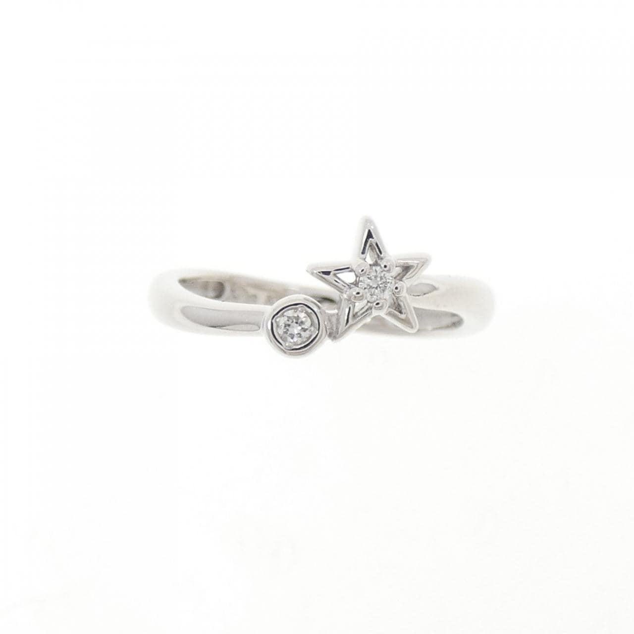 スタージュエリー スター ダイヤモンド ピンキー リング 0.02CT