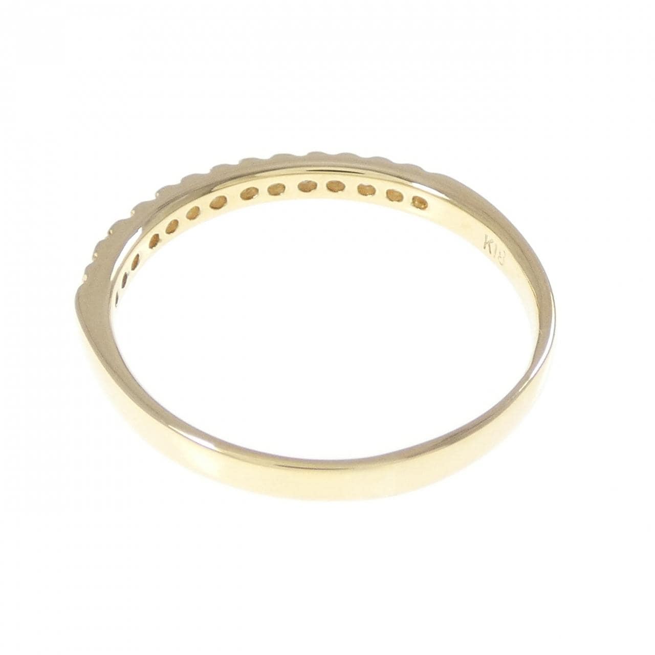 K18YG ダイヤモンド リング 0.23CT