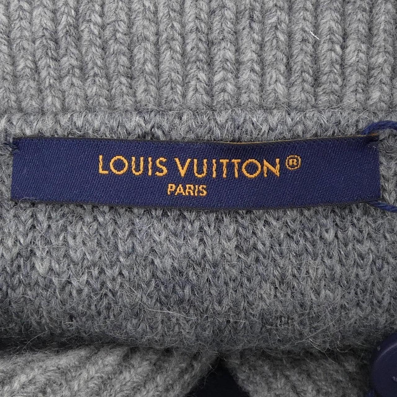 ルイヴィトン LOUIS VUITTON フリースプルオーバー ウィズニットカラー HVY64WC8U ニット