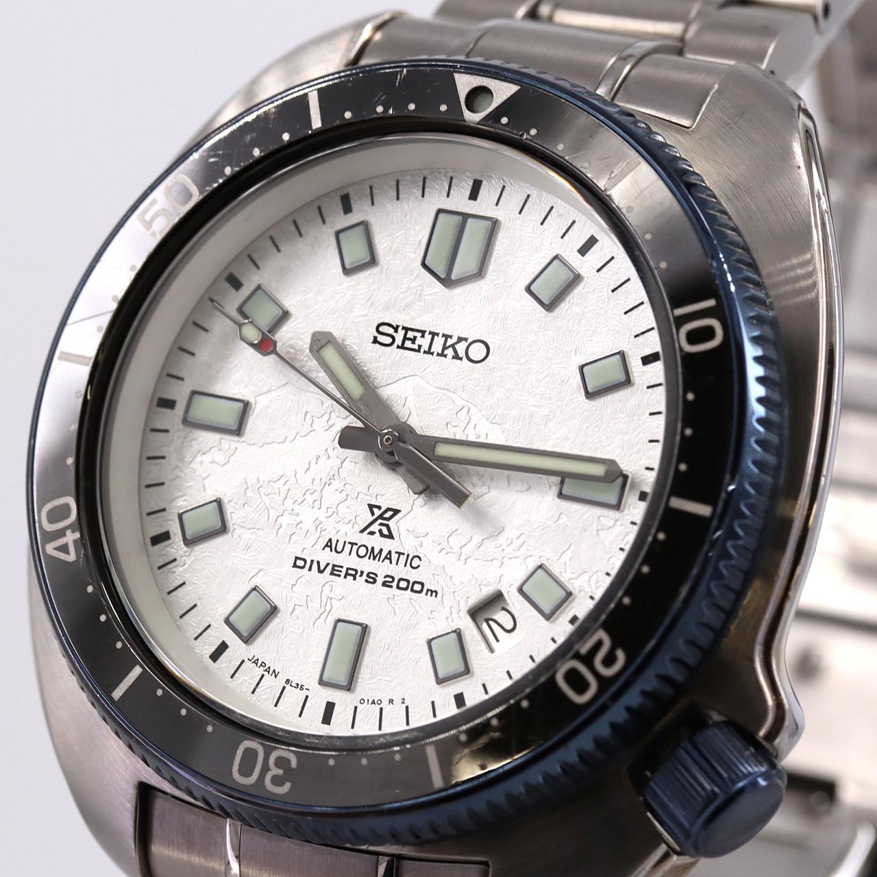 SEIKO Prospex 1970 机械潜水表，Naoki Uemura Ltd. 8L35-01W0/SBDX057，不锈钢自动上弦