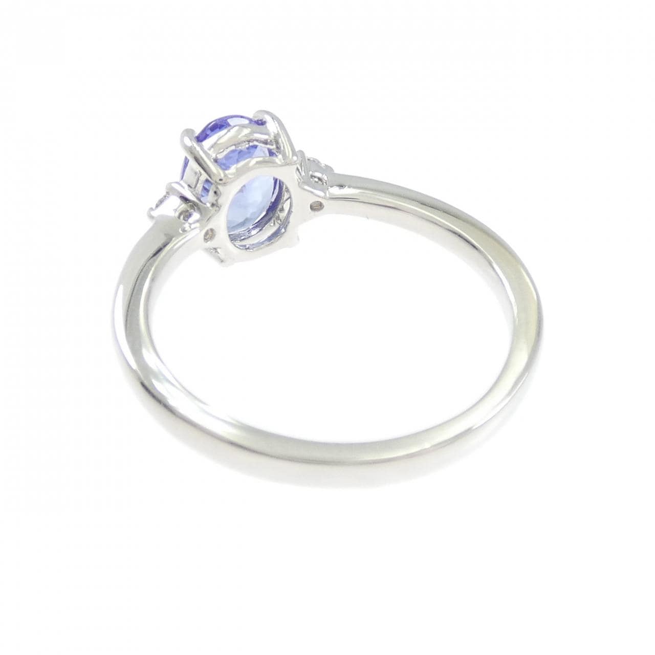 PT950 タンザナイト リング 1.00CT