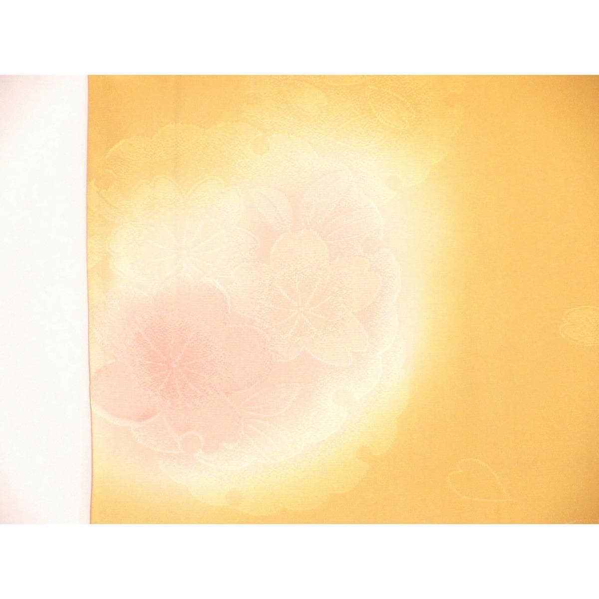 長襦袢　振袖　ボカシ染　広衿