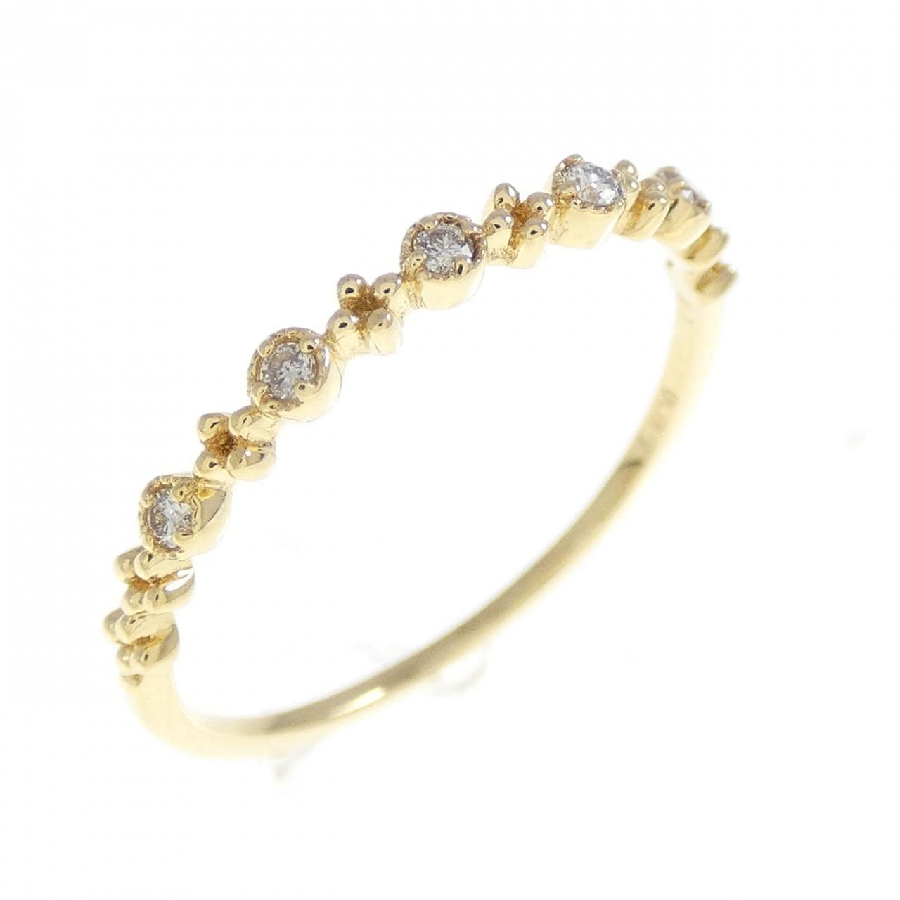 K18YG ダイヤモンド リング 0.05CT