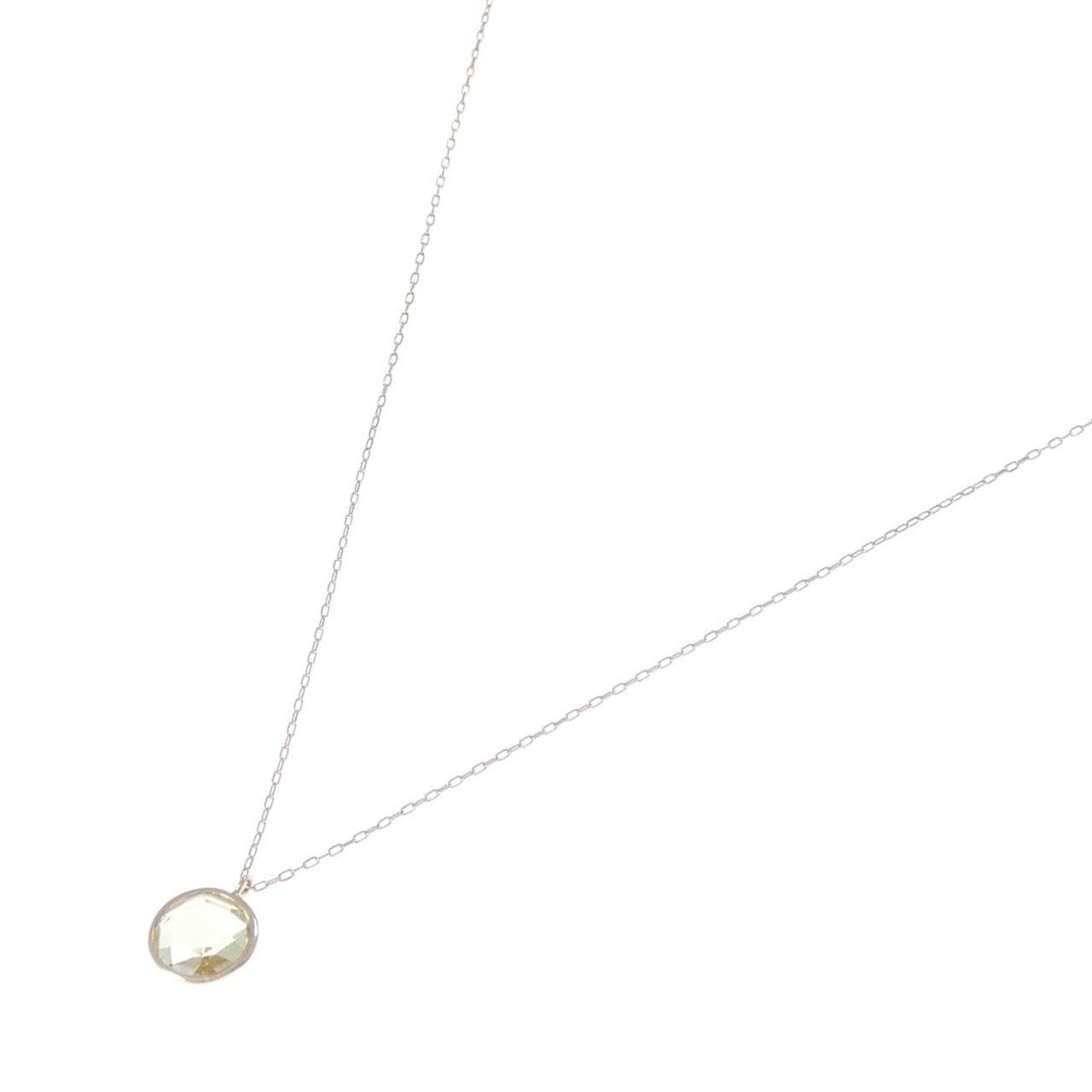 K10YG クオーツ ネックレス