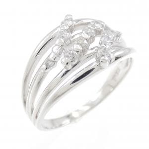 K18WG ダイヤモンド リング 0.17CT