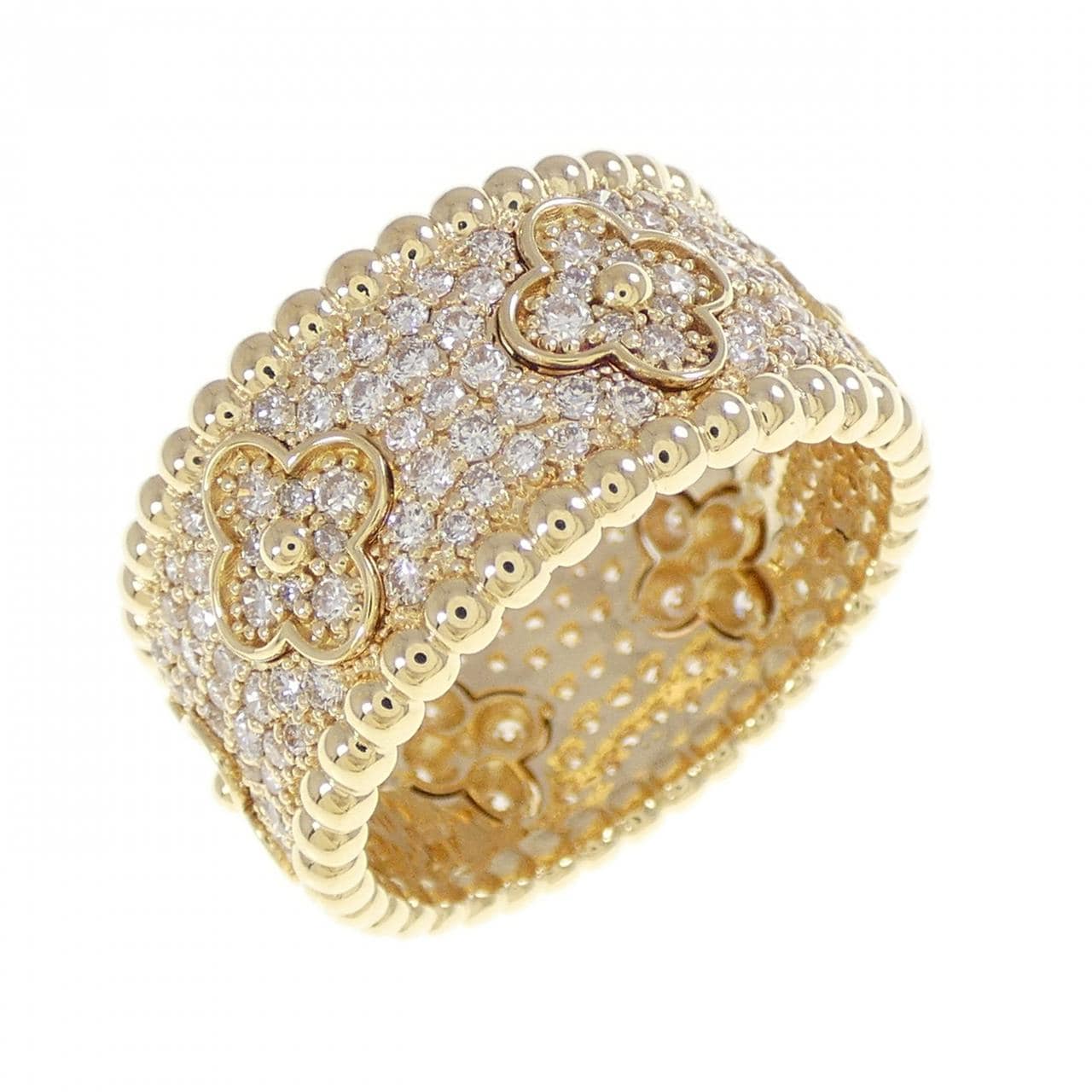 K18YG ダイヤモンド リング 1.60CT