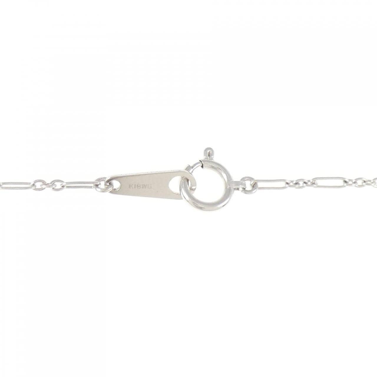 K18WG ルビー ネックレス 0.30CT