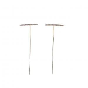 ヒロタカ ゴサマー ピアス 0.12CT