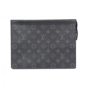 LOUIS VUITTON Monogram Eclipse Pochette Voyage MM M61692 包