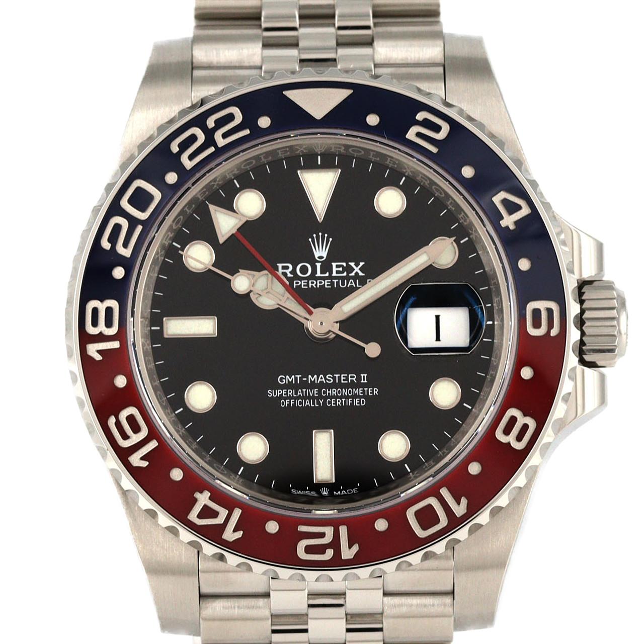 ロレックス GMTマスターⅡ 126710BLRO･5 SS 自動巻 ランダム番