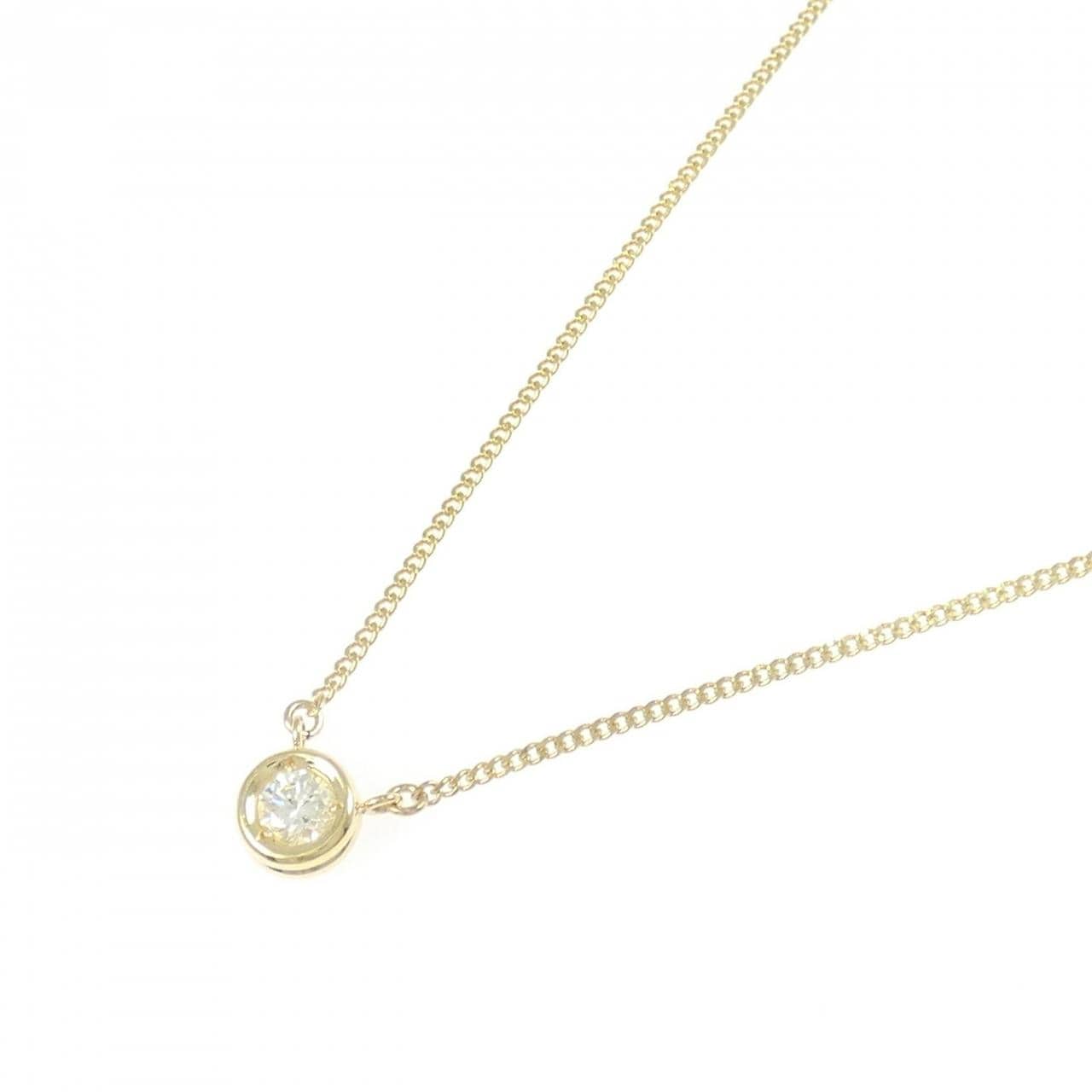 K18YG ダイヤモンド ネックレス 0.24CT