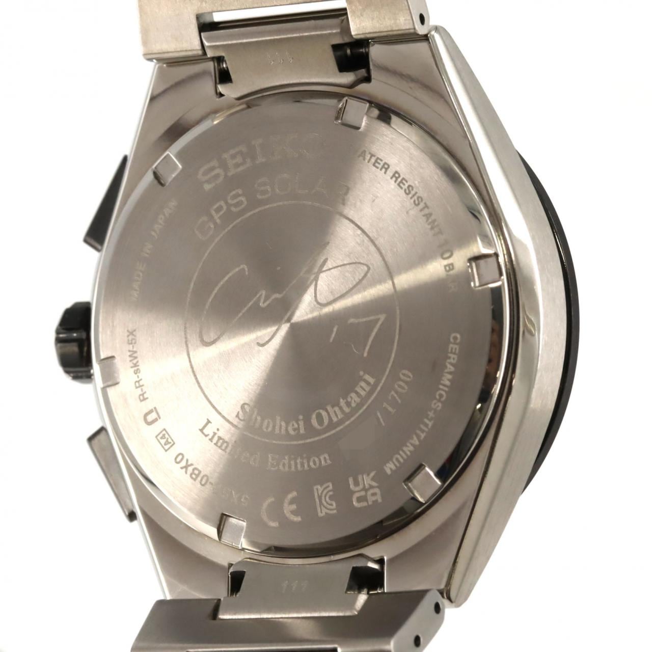 セイコー アストロンGPS 電波時計･大谷翔平 LIMITED 5X53-0BX0/SBXC125 TI ソーラークォーツ