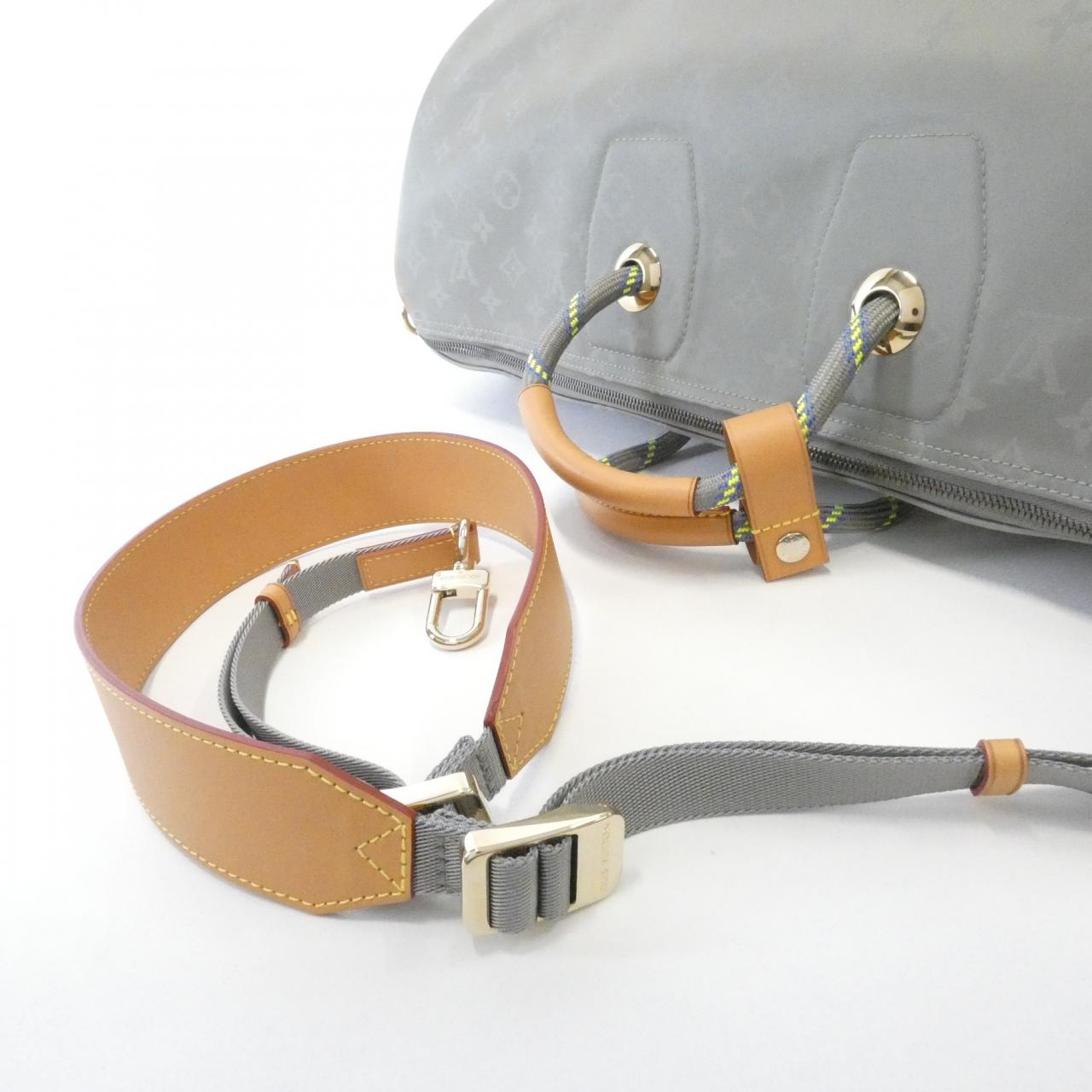 ルイヴィトン モノグラム チタニウム キーポル バンドリエール 50cm M43886 ボストンバッグ