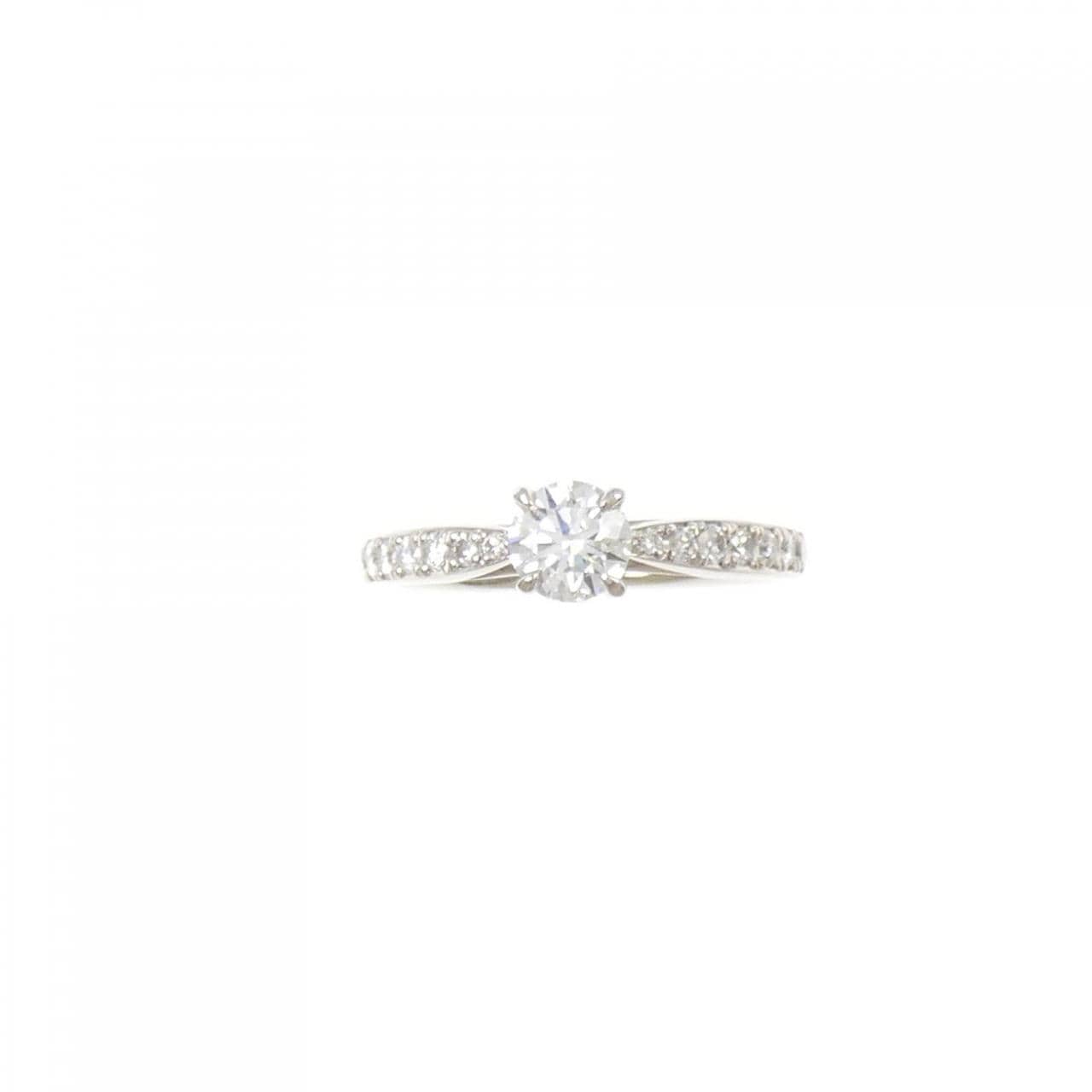PT900 ダイヤモンド リング 0.377CT F VVS1 3EXT H&C