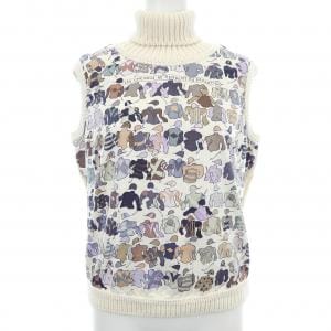 エルメス HERMES LES CHEVAUX SE RENDENT AU DEPART ツイルレーヌ. ベスト