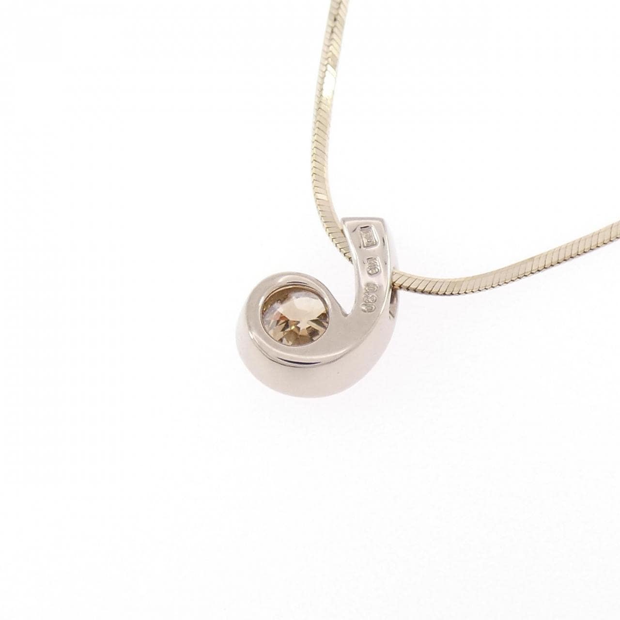 カシケイ フロート ネックレス 0.30CT