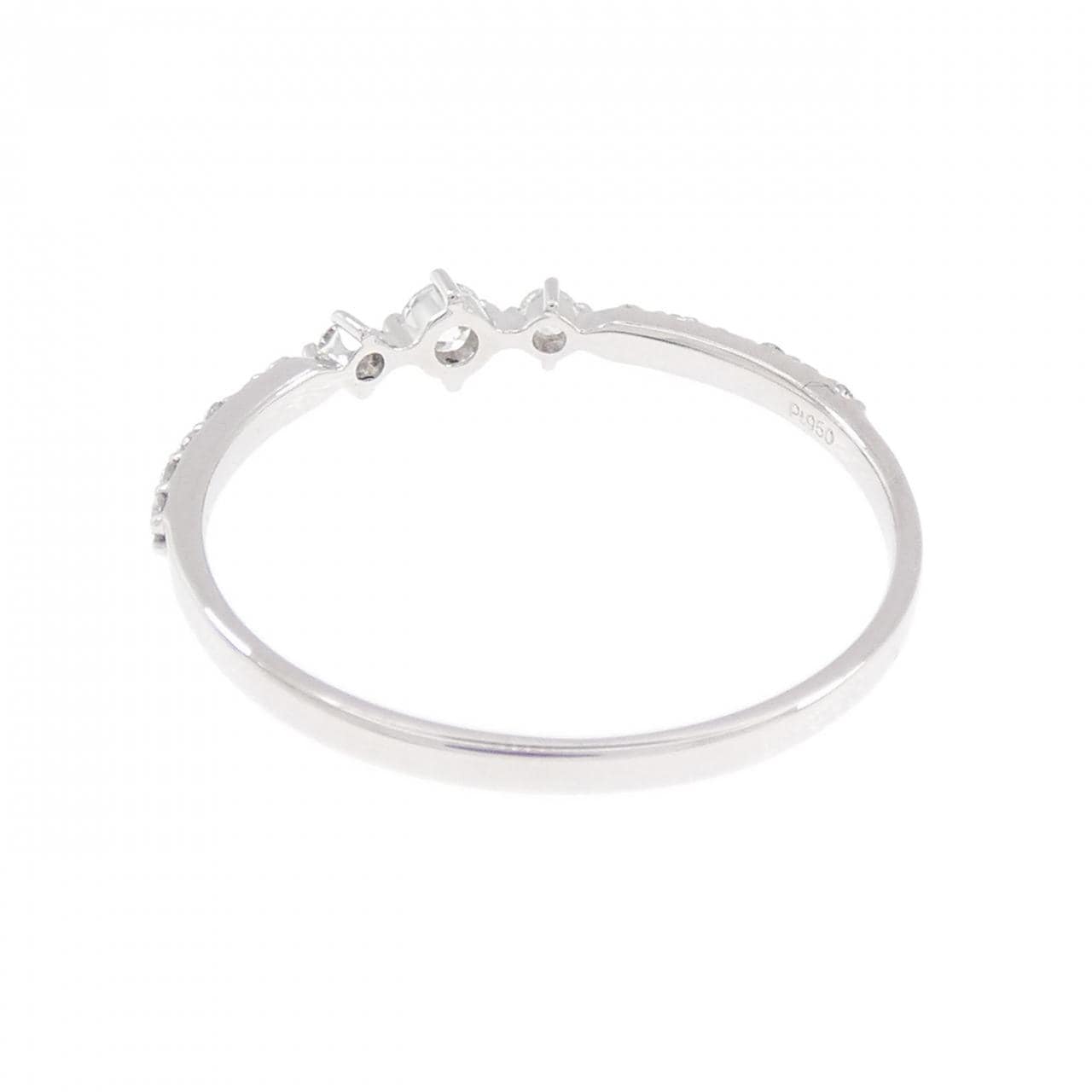 PT950 ダイヤモンド リング 0.20CT