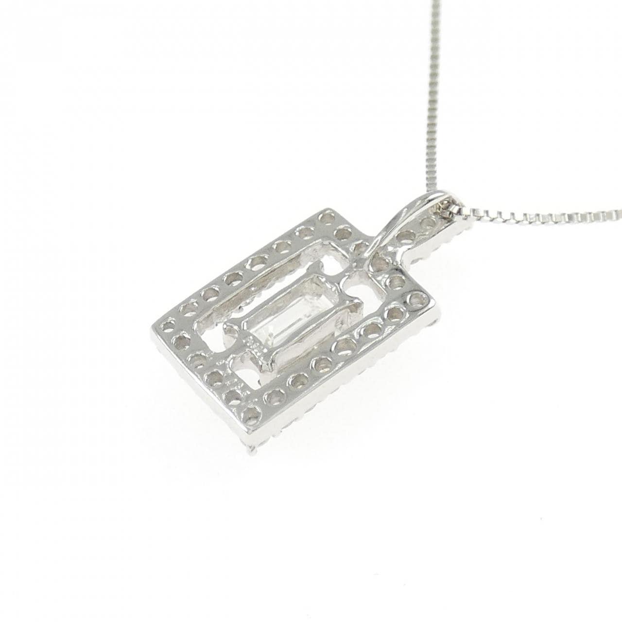 PT900/PT850 ダイヤモンド ネックレス 0.351CT